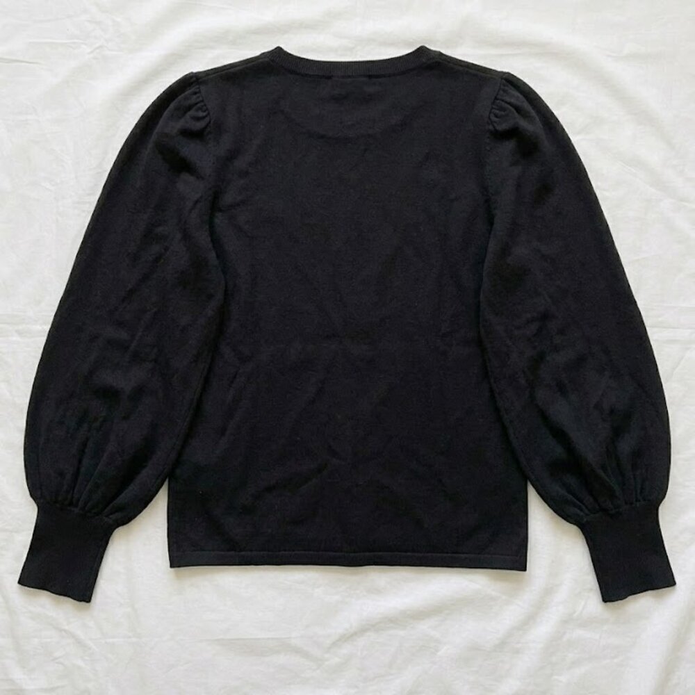 NWT Vince Camuto Navy Balloon Sleeve Crewneck Sweater XXL - Picture 6 of 13